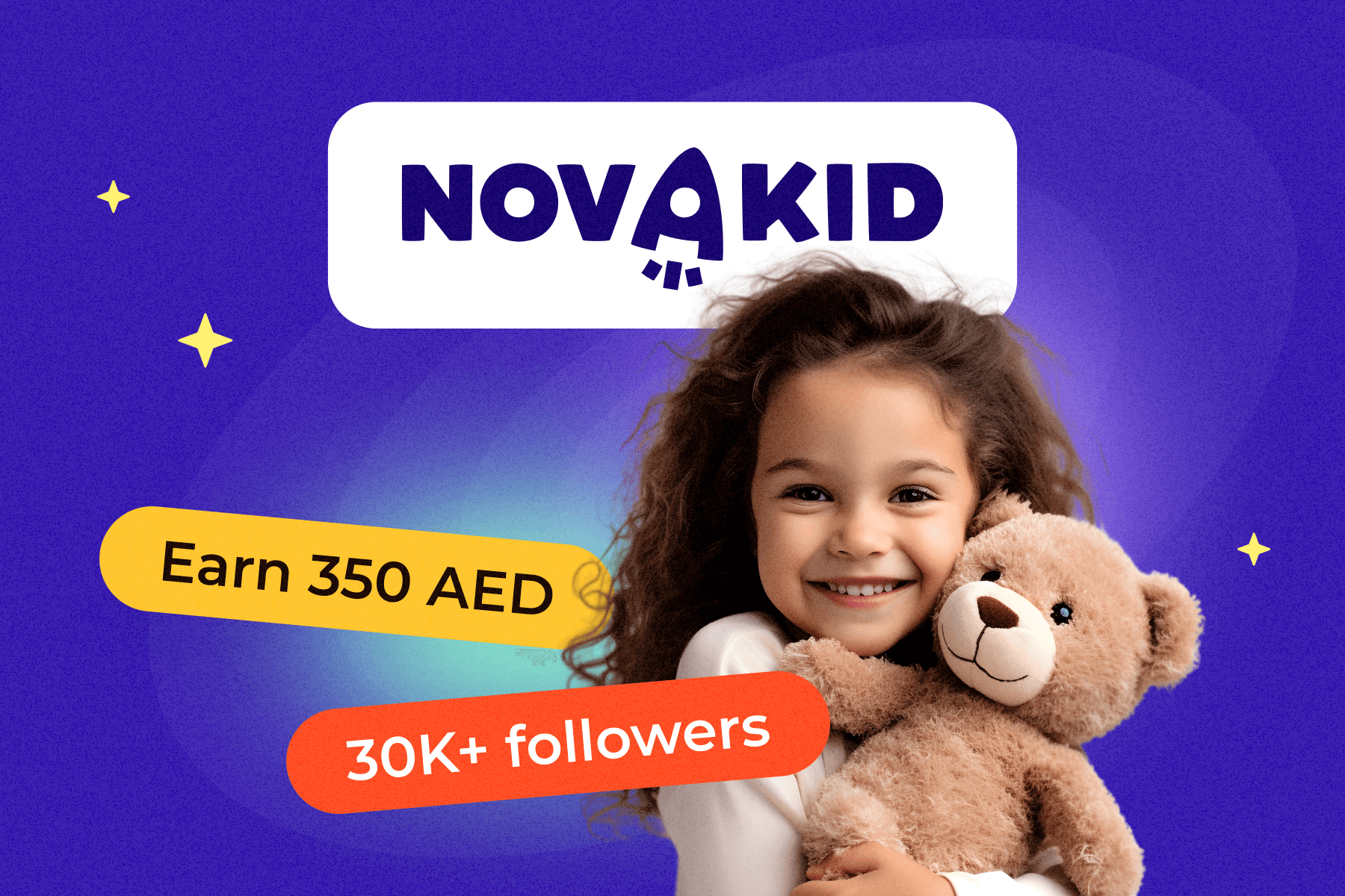 Novakid Offers 350 AED for Family & Education Creators in UAE & KSA